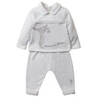 V21292: Baby Unisex Guess How Much I Love You Top & Trouser Outfit (0-9 Months)